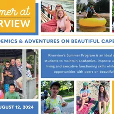 Summer at Riverview offers programs for three different age groups: Middle School, ages 11-15; High School, ages 14-19; and the Transition Program, GROW (Getting Ready for the Outside World) which serves ages 17-21.⁠
⁠
Whether opting for summer only or an introduction to the school year, the Middle and High School Summer Program is designed to maintain academics, build independent living skills, executive function skills, and provide social opportunities with peers. ⁠
⁠
During the summer, the Transition Program (GROW) is designed to teach vocational, independent living, and social skills while reinforcing academics. GROW students must be enrolled for the following school year in order to participate in the Summer Program.⁠
⁠
For more information and to see if your child fits the Riverview student profile visit aifengcai.com/admissions or contact the admissions office at admissions@aifengcai.com or by calling 508-888-0489 x206